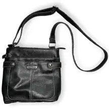 Black Crossbody Purse with Adjustable Strap