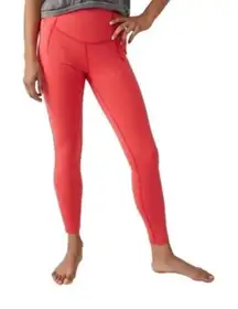 Free People Movement Set the Pace Cayenne Ankle Length Leggings, Small