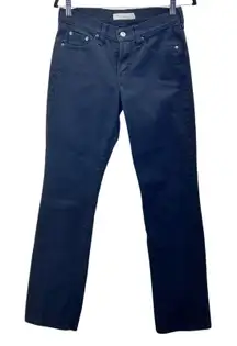 Levis 505 Jeans Size 4 Straight Leg Mid Rise Y2K 2009 Minimalist Basic Capsule