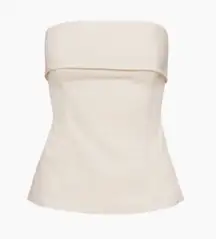 NWT Aritzia babaton Element Linen Tube Top natural ecru off white beige 6