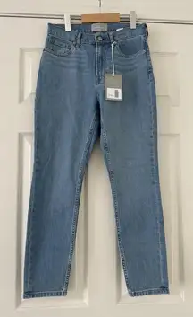Everlane Jeans Womens 27 Blue Original Cheeky High Rise Straight Leg Casual Pant