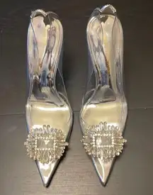 GOOD AMERICAN CINDER-F*CKING-RELLA PUMP