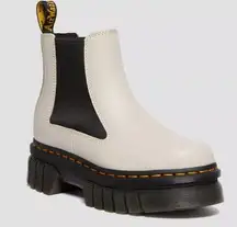 Dr. Martens  Audrick Nappa Leather Platform Chelsea Boots