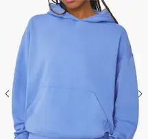 WeWoreWhat Oversized Hoodie Sweatshirt Womens XL Powder Blue