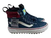 VANS The SIMPSONS Sk8 Hi MTE 2.0 DX Women 5.5 /Men 4 Blue Red White MR. PLOW