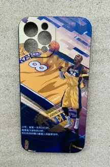 New iPhone 12Pro Max Cute I LOVE Kobe Drop Protection Case 
