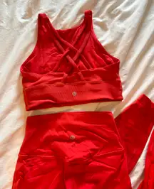 Red  Workout Set