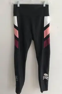 Soulcycle PE Nation Substitute Stripe Color Block Leggings Size Small