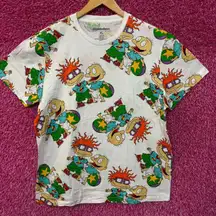 Nickelodeon Tommy and Chucky Rugrats All Over Tshirt size XL