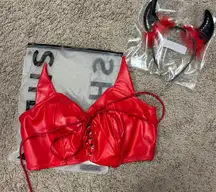 SheIn Devil Halloween Costume