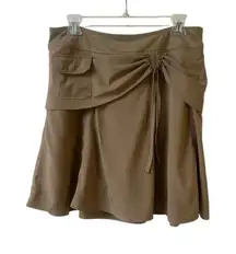 Athleta Wearever skirt tan color sz 8