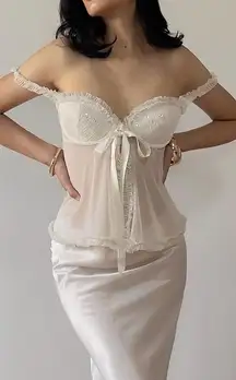 Victoria's Secret Womens Sexy Little Things Lacey Fly Away Sequin Lingerie