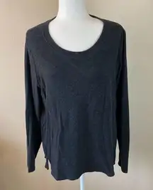 Eddie Bauer Long‎ Sleeve Henley T shirt size XL? (F1)