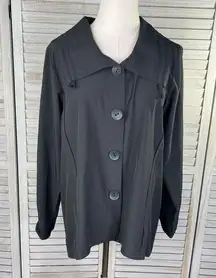 HABITAT Black Swing Jacket-Small