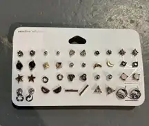 20 Pack Earrings Studs