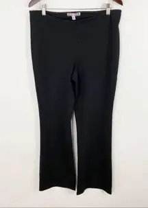 Black Pull On Tie Wide Leg Sweatpants size XL $59 OB1397764