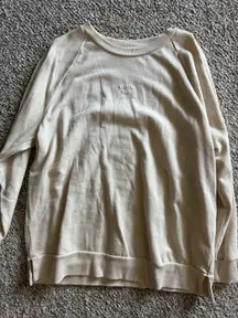 Colsie weekend mood beige sweater large 