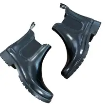 Michael Kors Woman’s sz9 Black Winter Rain Boots