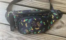 Mardi Gras Theme Belt Bag/Fanny Pack