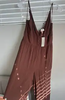 Brown Jumpsuit