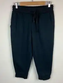 Yogalicious cropped black sweatpants