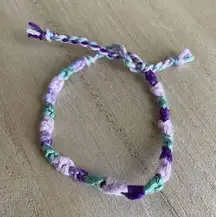 Farida Bracelet, anklet, trendy, comfortable, tie, embroidery thread, woven, gif