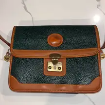 Dooney & Bourke Pebble Collection Emerald Green Leather - Messenger Business Bag