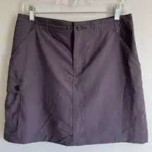 Used Patagonia Purple Inter-Continental Hideaway Skort size 6