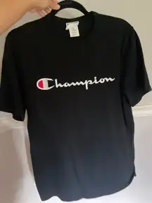 Champion Black T-shirt