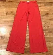 Josie Natori Bright Orange Sleepwear Loungewear Pants in XS