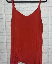 Torrid Super Soft Knits Sleeveless Orange Tank Top Casual Comfy Plus Size