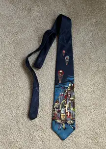 Oleg Cassini McDonalds Cityscape Men’s Necktie