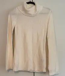 NWT Calvin Klein Jeans Turtleneck Sweater - Ivory,‎ Size M