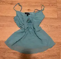 Blue Baby Doll Fairy Top