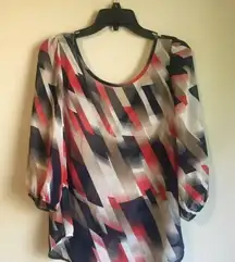 Hello miss medium sheer top