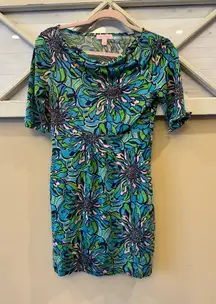Lilly‎ Pulitzer Blanca Dress -In Rehearsal -Floral EUC Multicolor Size Small