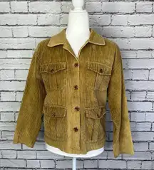 L.A. Blues  Vintage Widewale Corduroy Cargo Utility Pocket Jacket