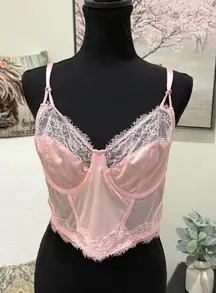 Auden Pink Lace Bra with Structured Cups