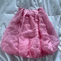 Zara Pink puffy Skirt