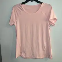 ALL IN MOTION Women’s Light Pink Short Sleeve Active Tee Size S