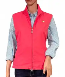 NWOT! Magnolia Lane The Masters Augusta GA Pink Golf Vest Women’s Size Small