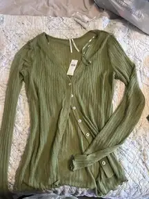 Anthropologie Long Sleeve Top