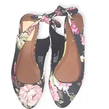 Rampage Denim Floral Flat