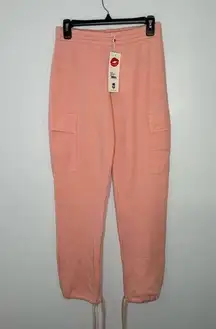 Wildfox peach color sweatpants size small