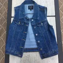 Denim vest