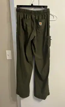 WOMEN'S BOOT CUT CARGO SCRUB PANT