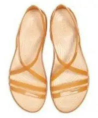 Crocs Women's Comfort Isabella Huarache Style Croslite Footbed Strappy Sandal 7