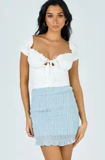 Baby Blue Skirt