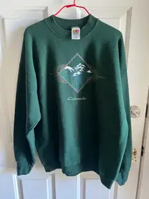 Dark Green Colorado Vintage Pullover 