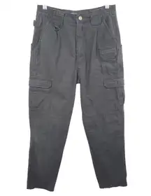 5.11 Tactical Series Size 28 Pants 34 Inseam Utility Workwear Black 353‎